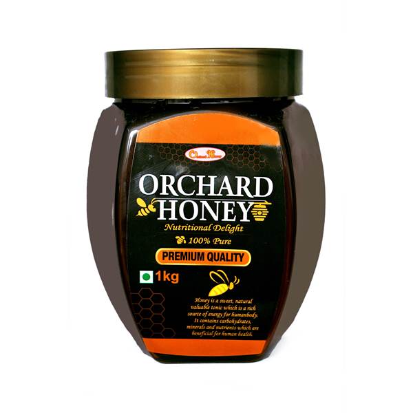 Orchard Honey (Premium Quality) 100 Percent Pure & Natural (No Additives, No Preservatives) (1 kg)